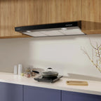 CIARRA Range Hood 30 inch Under Cabinet Ductless Ducted Convertible Slim Stove Vent Hood CAS90575