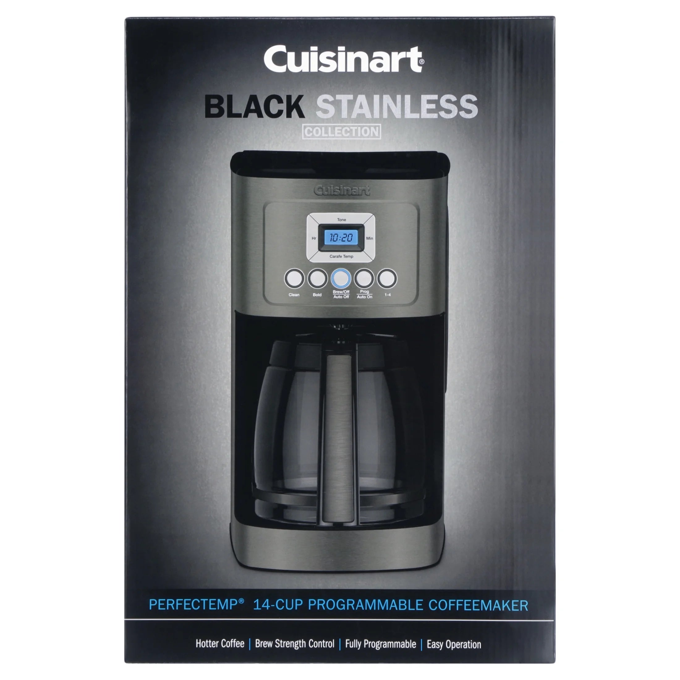 Cuisinart PerfecTemp 14-Cup Programmable Coffee Maker in Umber