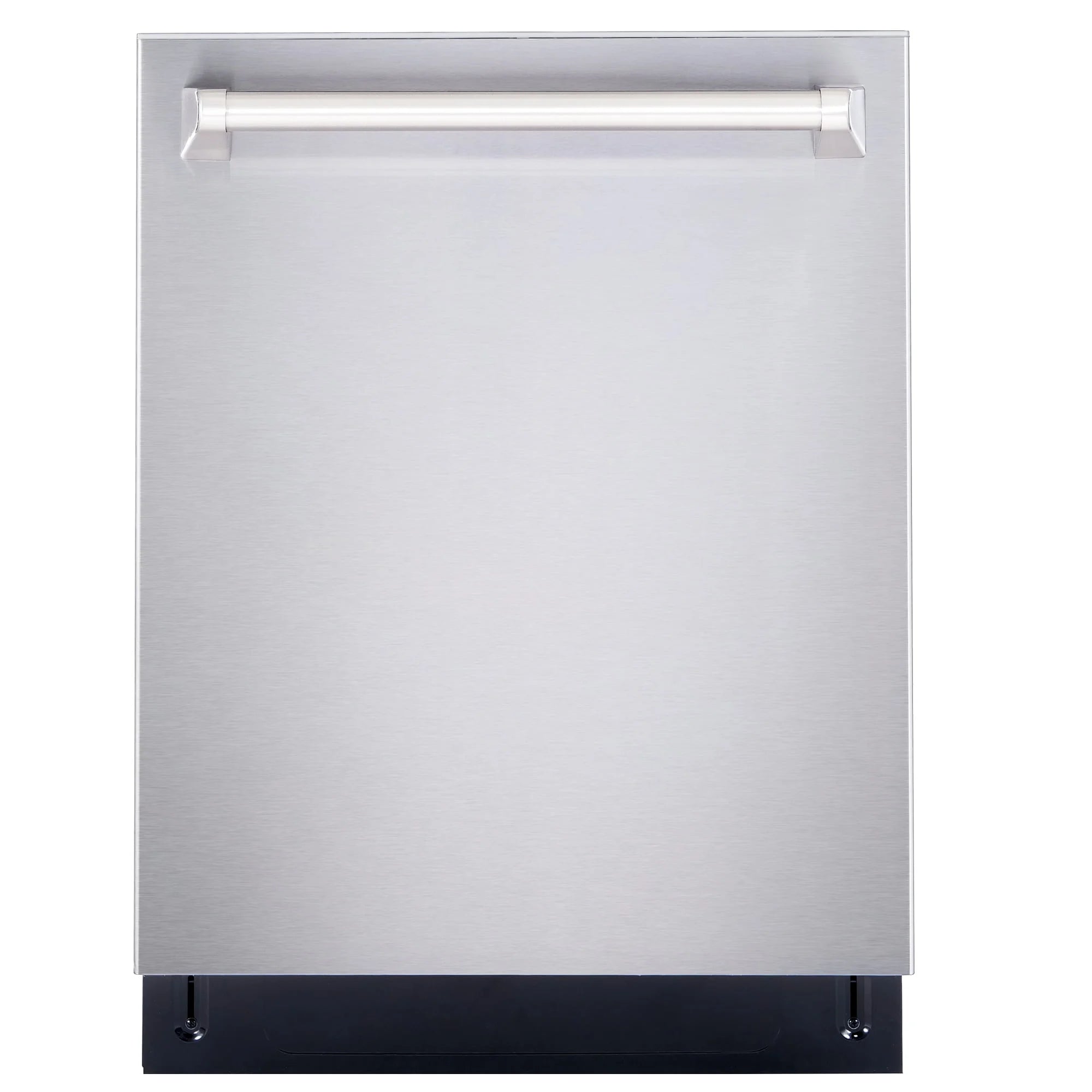Cosmo 3 Piece Kitchen Appliance Packages with 36" Freestanding 220/240V Dual Fuel Range Kitchen Stove 24" Built-in Fully Integrated Dishwasher & French Door Refrigerator Kitchen Appliance Bundles