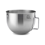 KitchenAid 5 Quart Bowl-Lift Polished Stainless Steel Bowl with Flat Handle - KN25WPBH