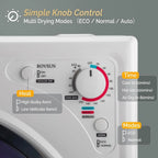 VINGLI 110 V Electric Compact Front Load Tumble Portable Clothes Dryer