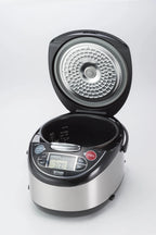 Tiger JAX-T10U-K 5.5-Cup (Uncooked) Rice Cooker and Warmer - Stainless Steel