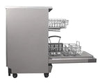 SPT 18�?Stainless Steel Portable Dishwasher with Faucet Adapter, 52 dB