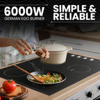Ramblewood 4 Burner 30" Electric Cooktop, Ec4-60