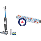 Bissell Crosswave HF3 Cordless Wet/Dry Vacuum Cleaner and Mop, Multi-Surface and Hardwood Floor Cleaner, 3654