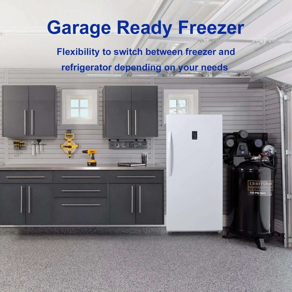 SMAD 13.8 Cu ft Dual Mode Digital Control Convertible Uprigh Freezer/Refrigerator