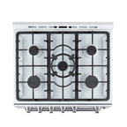 Forno Leonardo Espresso 30-Inch White Gas Range, 5 Burners, 39,500 BTU, 5 cu.ft Convection Oven