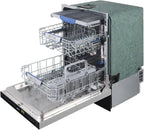 Large Capacity 24 inch Top Control Built-In Dishwasher with Third Rack �C ENERGY STAR Certified, 47-dBA Ultra-Quiet, Stainless Steel (Stainless Steel)