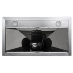 Cosmo 30 in. Ducted Range Hood in Stainless Steel with Touch Controls, LED Lighting and Permanent Filters