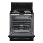 WHIRLPOOL WFC150M0JW 30" freestanding coil electric range