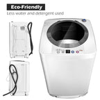 Costway Full-Automatic Laundry Wash Machine Washer Spinner Drain Pump