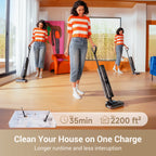 Dreame H12 Pro 900ml, 300W HP Wet Dry Vacuum Cleaner for Hard Floors with Accessories Included