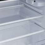 M optimized 3.2 Cu. Ft Mini Fridge with Freezer, Small Refrigerators Double Door, 5 Adjustable Thermostat Settings, Compact Internal Freezer with Crisper Drawer for Apartment Dorm