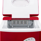 Newair 28 lb. Portable Bullet Ice Maker in Red
