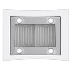 Cosmo 30 in. Ducted Island Range Hood in Stainless Steel with LED Lighting and Permanent Filters
