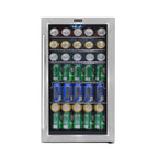 Whynter Beverage Refrigerator Stainless Steel 120 Can Capacity BR-130SB