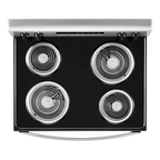 Whirlpool 30 in 4.8 Cu. ft Freestanding Coil Electric Ranger in Stainless Steel