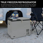 Whynter 45-Quart Portable Freezer, Stainless Steel