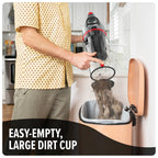 Dirt Devil Performance Pet Bagless Upright Vacuum Cleaner, Pet Friendly, for Carpet & Hard Floors, Above Floor Cleaning, Lightweight, UD76211V, Gray