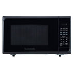 1.1 cu ft 1000W Microwave Oven - Stainless Steel Black: Countertop, Child Lock, 6 One-Touch Settings