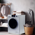 Bowery Hill All-in-One Washer Dryer VENTED-DRY FASTER than Condense 15lb 110V