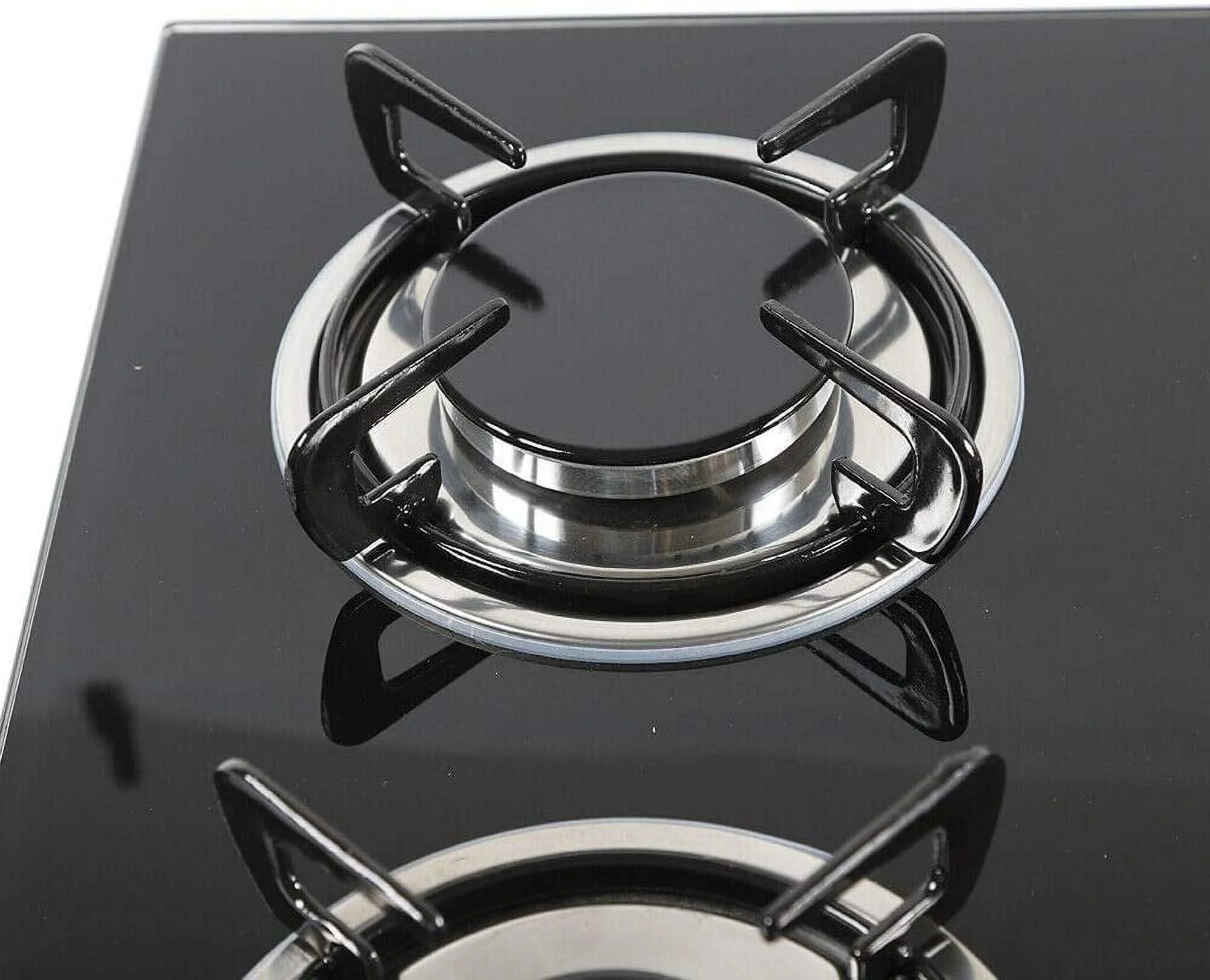 30"Gas Cooktop 5 Burners Gas Stove Cooktop NG Gas Stove Black for Kitchen
