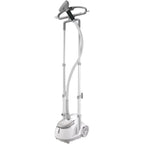 SALAV? GS45-DJ Professional Series Dual Bar Garment Steamer with Foot Pedals, Silver