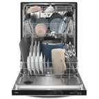 Whirlpool WDT970SAKZ 47 dBA Stainless Steel Top Control Built-In Dishwasher