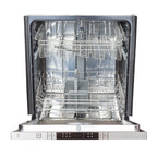 ZLINE 24 in. Top Control Dishwasher with Stainless Steel Tub and Modern Style Handle, 52dBa (DW-24)