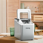 Costway Portable Ice Maker Machine Countertop 26Lbs/24H Self-cleaning w/ Scoop Green
