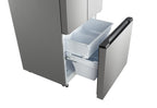 Hamilton Beach, 17.7 Cu. Ft. French Door Refrigerator, Freestanding Installation, Platinum Silver, HZ0771