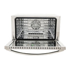 Hi Tek Stainless Steel Half Size Countertop Convection Oven - 120V, 1600W - 1.5 cu ft - 1 count box
