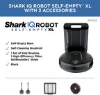 Shark IQ Intelligent Wifi Robot Vacuum Cleaner w/ Self Empty Charger Base, Black