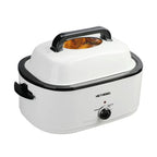 Superjoe 26QT Electric Roaster Oven, Stainless Steel, Self-Basting Lid Removable Insert Pot, Black