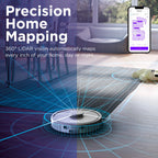 Shark Matrix Robot Vacuum, Auto Empty, 30 Day Capacity Base, Carpets & Hard Floors, Precision Home Mapping, Perfect for Pet Hair, Wi-Fi, RV2300S