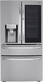 Lg Lrmvs3006 36" Wide 29.5 Cu. Ft. Energy Star Rated French Door Refrigerator - PrintProof
