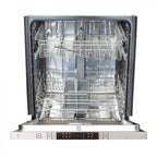ZLINE 24 in. Top Control Dishwasher with Stainless Steel Tub and Modern Style Handle, 52dBa (DW-24)