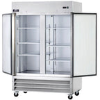 Arctic Air AF49 Two Section Reach-in Commercial Freezer - 49 cu. ft.
