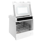 User-Friendly Dishwasher, Touchscreen Control with Visual Window, Top-Load Design with Sunken Handle, Easy for Elderly Users