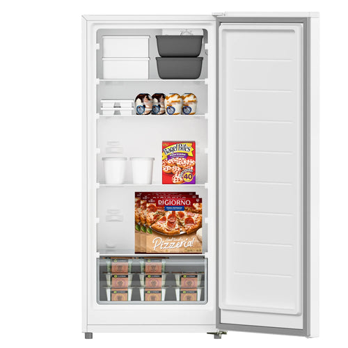 7 cu. ft. Garage Ready Convertible Upright Freezer/Refrigerator in White (KM-RUF-7S)