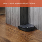 Open Box Neato D10 Intelligent Robot Vacuum Wi-Fi Connected with LIDAR Navigation in Silver