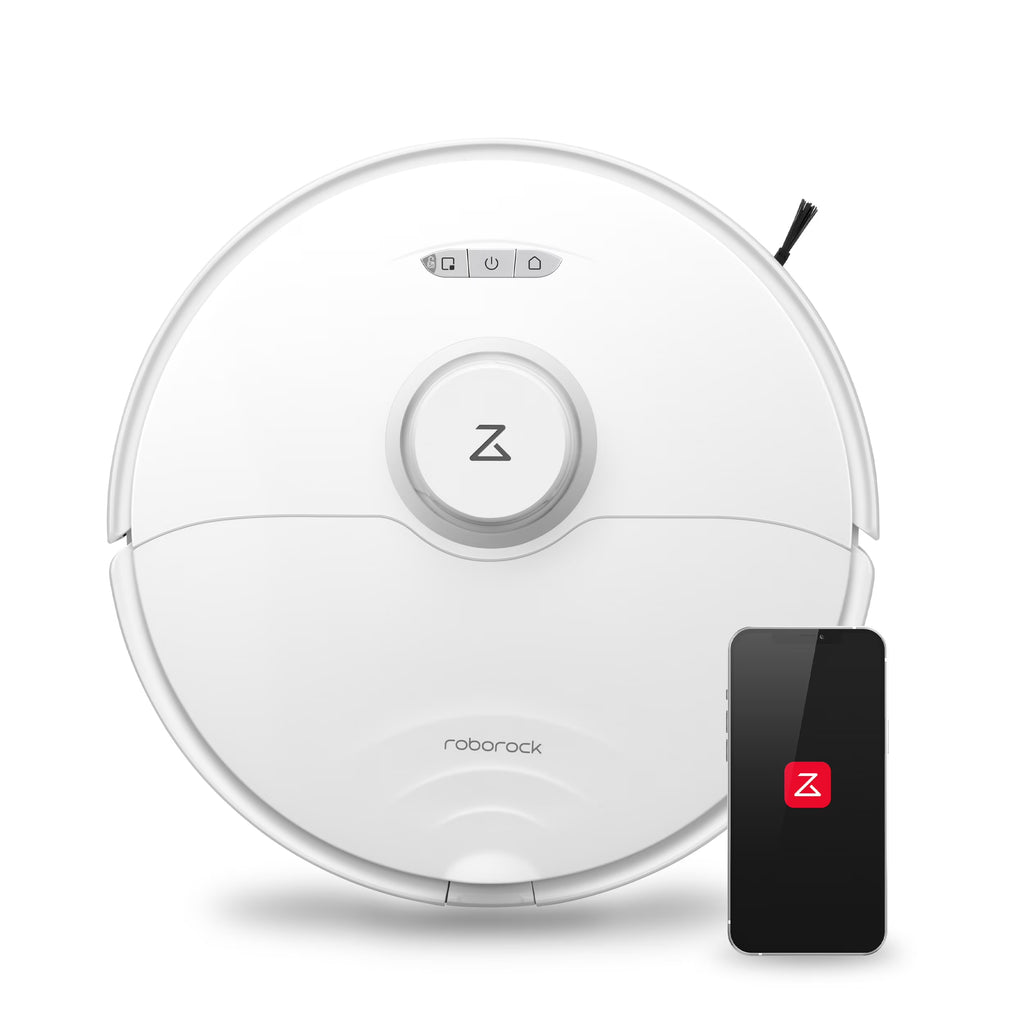 Roborock? S8 Robot Vacuum Cleaner and Sonic Mopping with DuoRoller? Brush, 6000 Pa, and Obstacle Avoidance