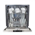 ZLINE 24 in. Top Control Dishwasher with Stainless Steel Tub and Modern Style Handle, 52dBa (DW-24)