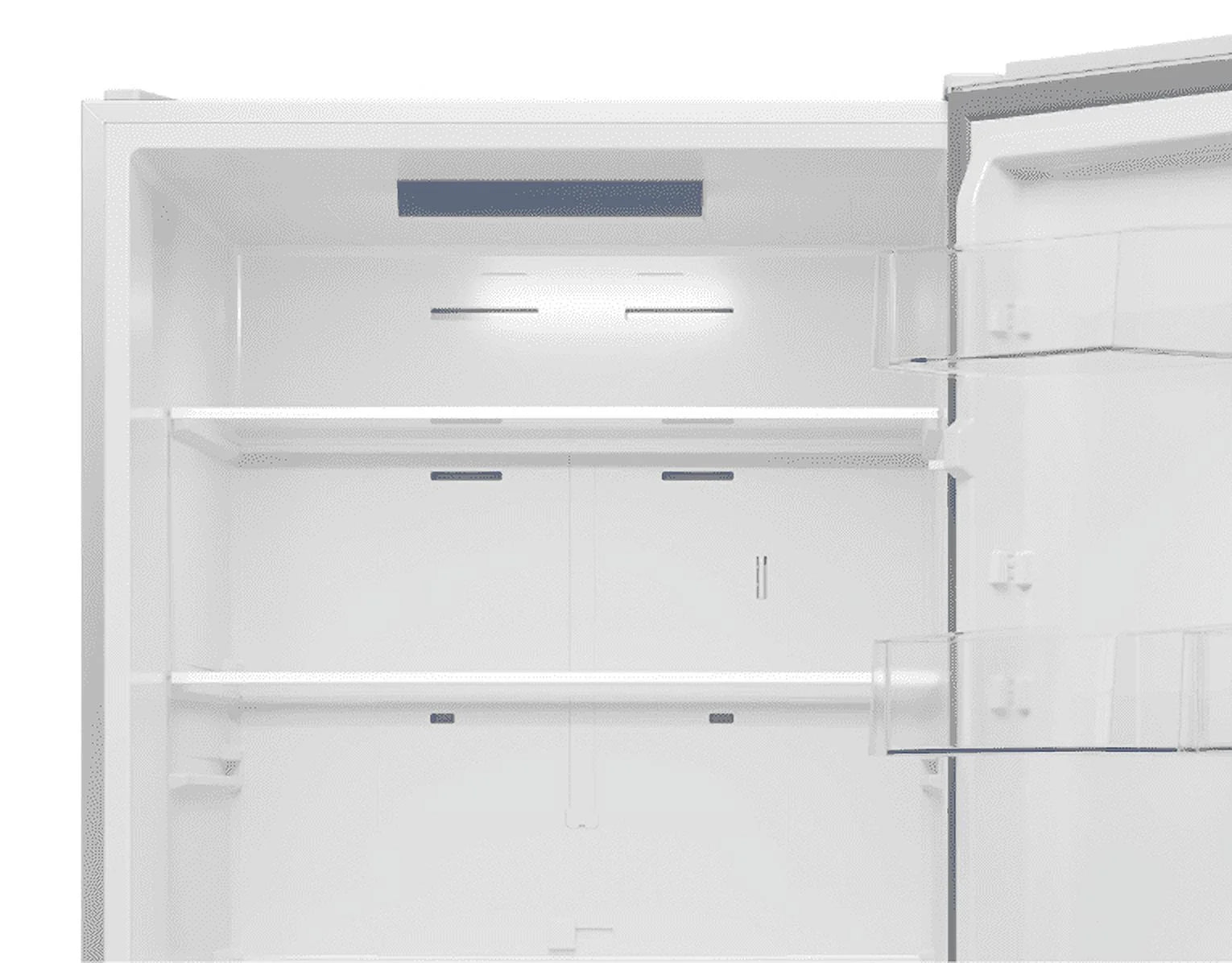 Midea 18.7-Cu. Ft. Bottom Mount Refrigerator, Stainless Steel,  MRB19B7AST