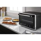 KitchenAid Dual Convection Countertop Oven with Air Fry and Temperature Probe, Black Matte, KCO224BM