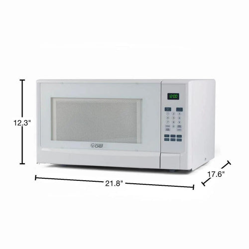 1.4 Cu. Ft. Countertop Microwave, White