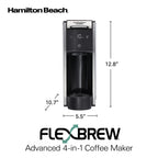 Hamilton Beach FlexBrew Advanced 4-in-1 Coffee Maker, Removable 45 oz. Water Reservoir, 49925