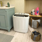Twin Tub Washing Machine Fast Dryer & Efficient Spin Washer for Small Room