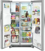 Frigidaire Frsc2333a 36" Wide 22.30 Cu. Ft. Side By Side Refrigerator - Stainless Steel