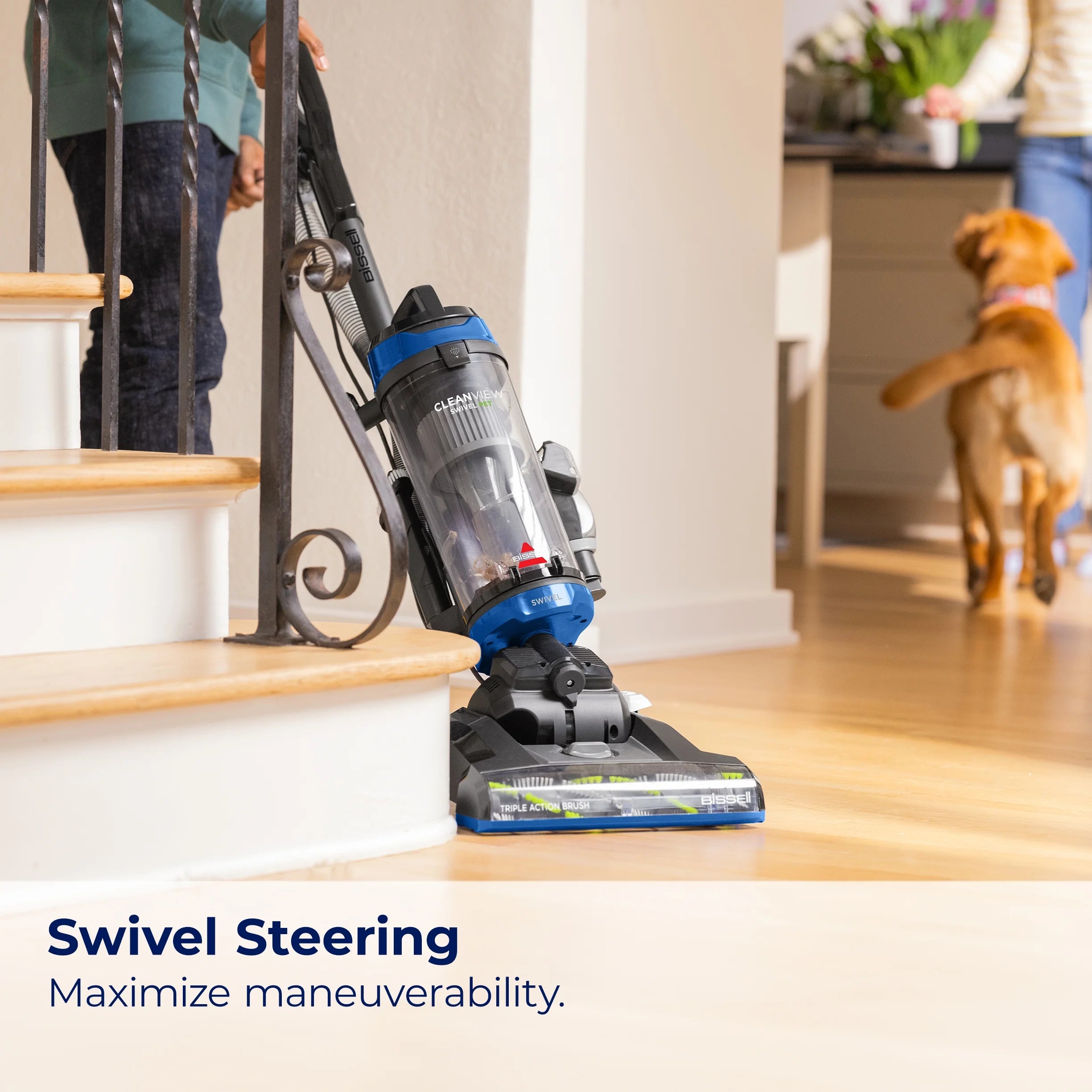 BISSELL CleanView Swivel Pet Upright Vacuum 3832
